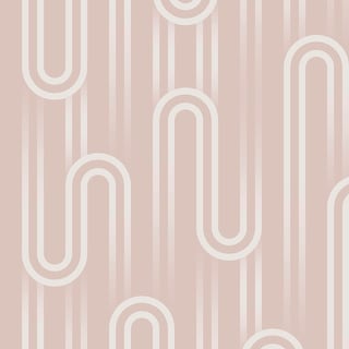 Envy Ups n Downs Peach Wallpaper