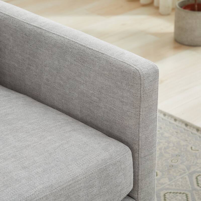 30.7"W Square Upholstered Swivel Accent Chair