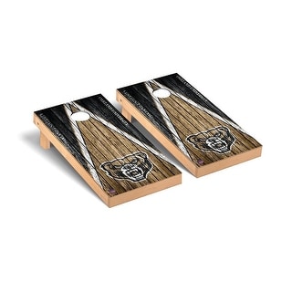 Oakland Golden Grizzlies Triangle Cornhole Board Set