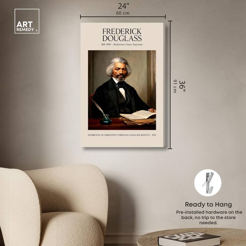Orator of Freedom Canvas by Art Remedy, Gallery Wrapped