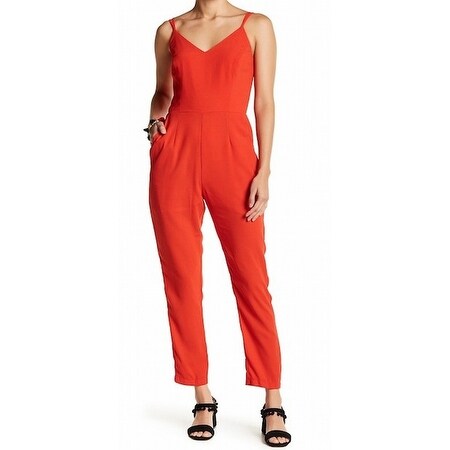 adelyn rae red jumpsuit