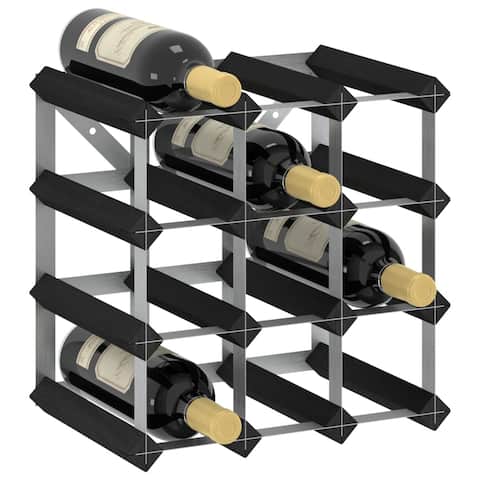vidaXL Solid Wood Pine Wine Rack for 12/120/20/42/72 Bottles Bottle Holder