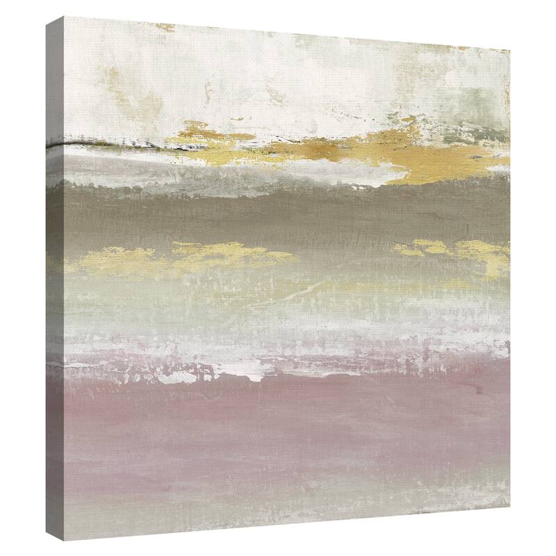 Blush Solace by Janet Tava Canvas Art Print