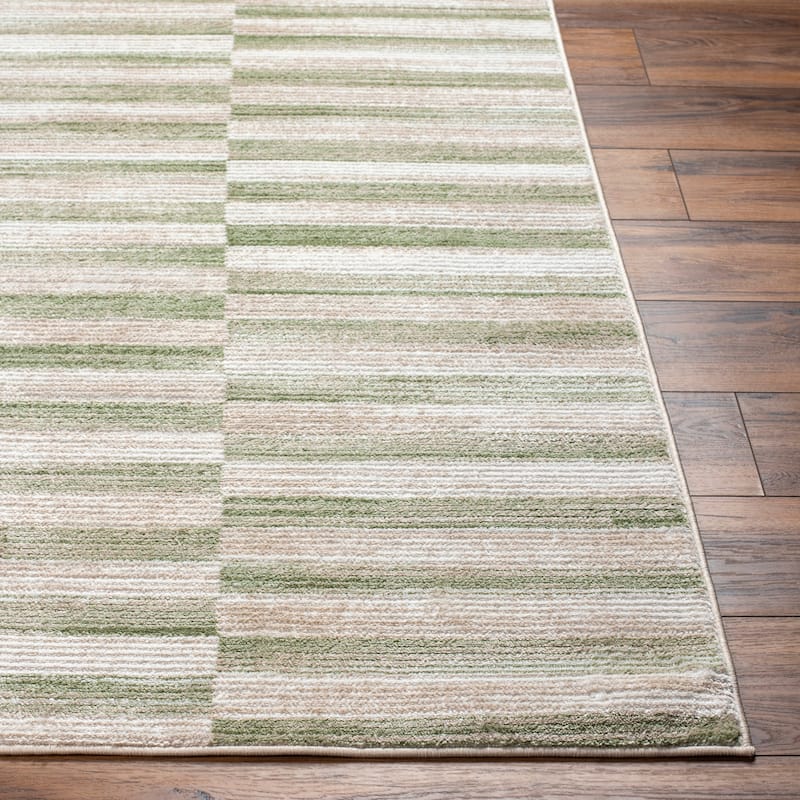 Livabliss San Fran Casual Checkered Area Rug