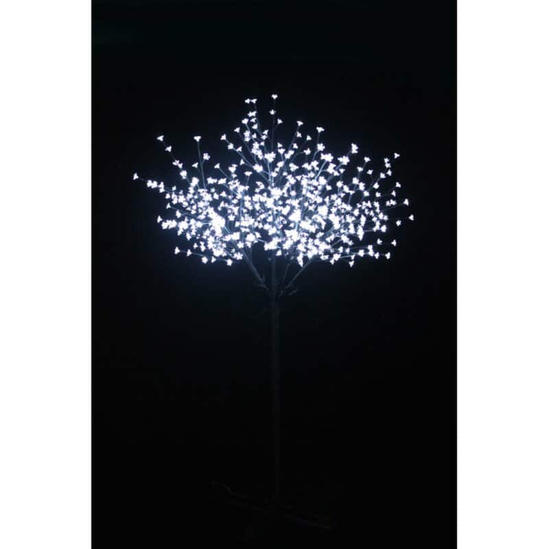 7' Pre-Lit Cherry Blossom Artificial Tree, LED Warm White Lights