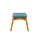 preview thumbnail 14 of 76, Hariata Mid-Century Modern Wingback Fabric Chair/Ottoman Set by Christopher Knight Home