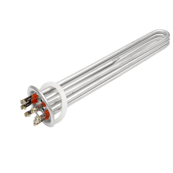 3U Bundle Electric Tubular Water Heater Element 6KW 380V - Silver Tone - Bed  Bath u0026 Beyond - 18346240
