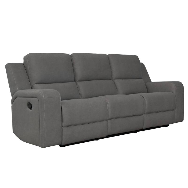 Margaret Fabric Manual Reclining Sofa
