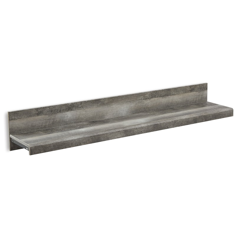 Signature Design by Ashley Wynnlow Gray 4-Piece Entertainment Center with Electric Fireplace - 103.5"W x 19.5"D x 72.25"H