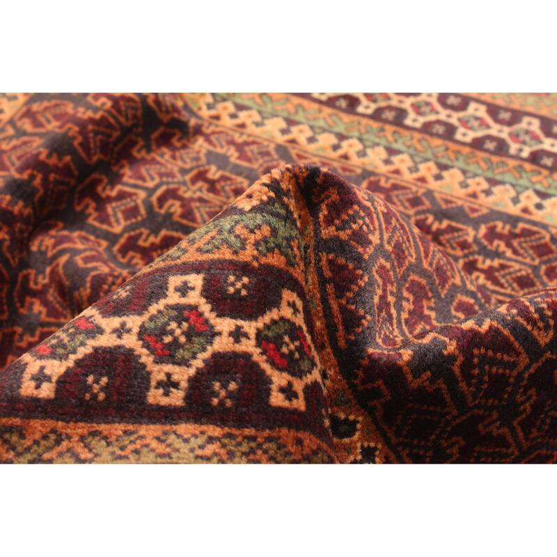 ECARPETGALLERY Hand-knotted Teimani Dark Grey Wool Rug - 2'8 x 4'7