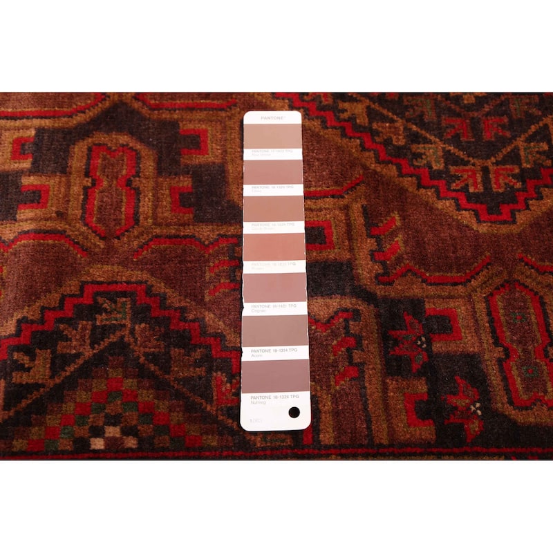 ECARPETGALLERY Hand-knotted Teimani Brown Wool Rug - 3'9 x 6'9