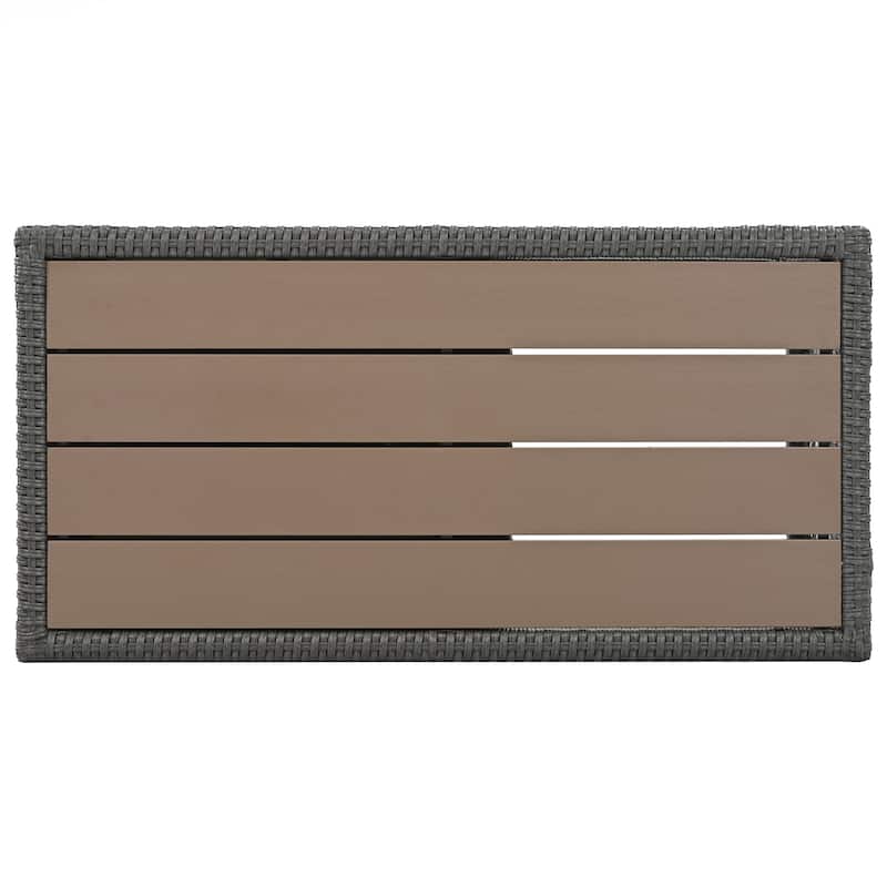 6-Pers Diamond Weave Patio Sectional Furniture Set