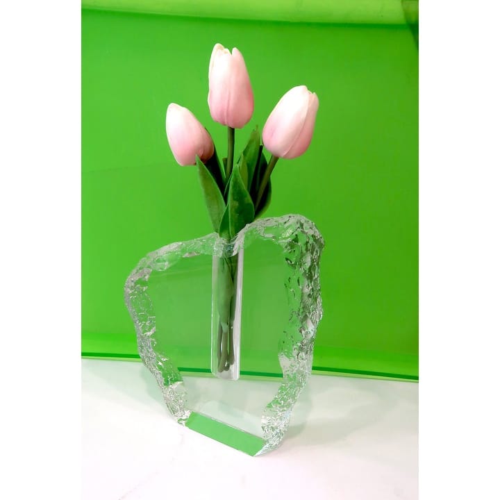 Crystal Tall Vase