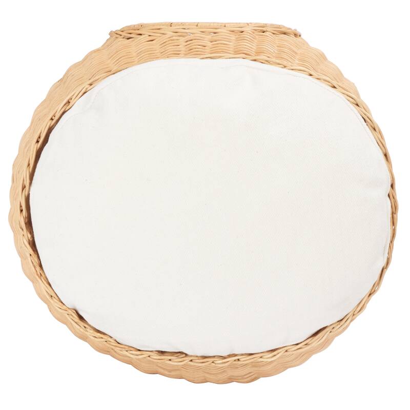 SAFAVIEH Pet Collection Suli Cat Bed W/ Cushion - 17 IN W x 16.5 IN D x 13 IN H