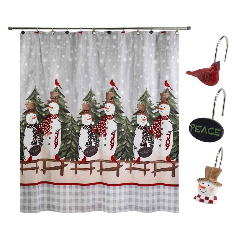 Avanti Country Friends Shower Curtain & Hook Set