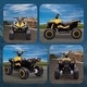 preview thumbnail 18 of 16, Aosom 12V Kids ATV Quad Car with Forward & Backward Function, Four Wheeler for Kids with Wear-Resistant Wheels, Music