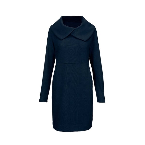 cabi Black and Cobalt Round Up Dress - Bed Bath & Beyond
