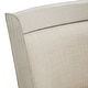preview thumbnail 16 of 49, Verona Panel Back Linen Swivel 29-inch High Back Bar Stool by iNSPIRE Q Classic