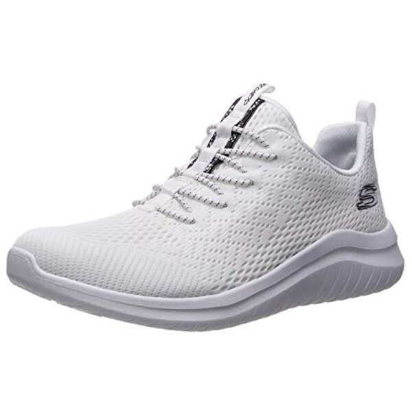 skechers women's ultra flex white