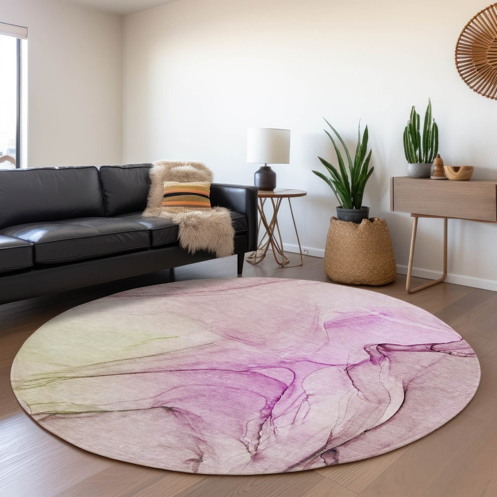 Premium Washable Super Soft Abstract Contemporary Mayfield Rug