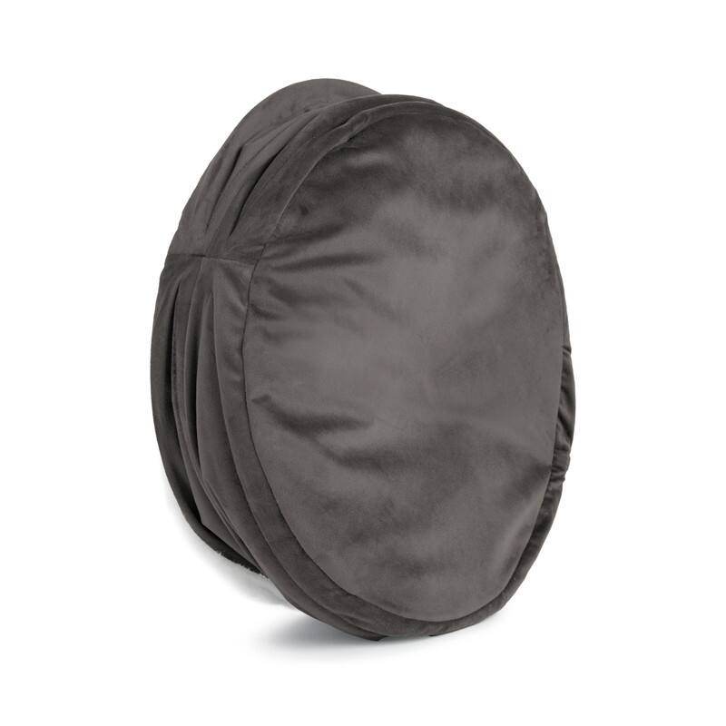 Cozy Cat House Velvet With Sherpa + Dangling Ball - 16"16"