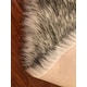 preview thumbnail 15 of 16, Silver Orchid Nansen Luxurious Faux Sheepskin Thick Shag Area Rug
