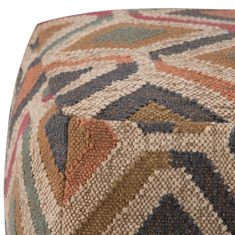 WYNDENHALL Mirella Boho Square Pouf