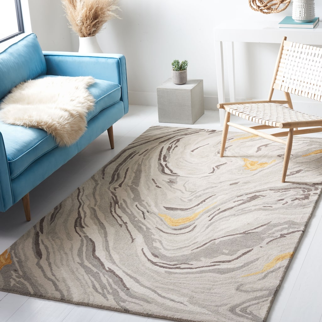 SAFAVIEH Handmade Soho Brittanie Modern Wool Rug