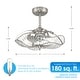 preview thumbnail 3 of 26, Auri™ 22 inch Ceiling Fan with Remote Control and Dimmable Lights
