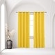 preview thumbnail 79 of 113, Deconovo Gold Line 52 Width Curtain Panel Pair (2 Panel)
