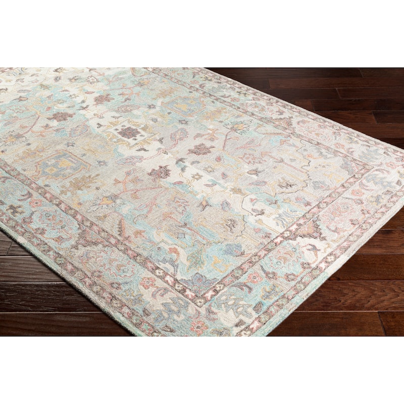 Amyntas Traditional Handmade Wool Area Rug