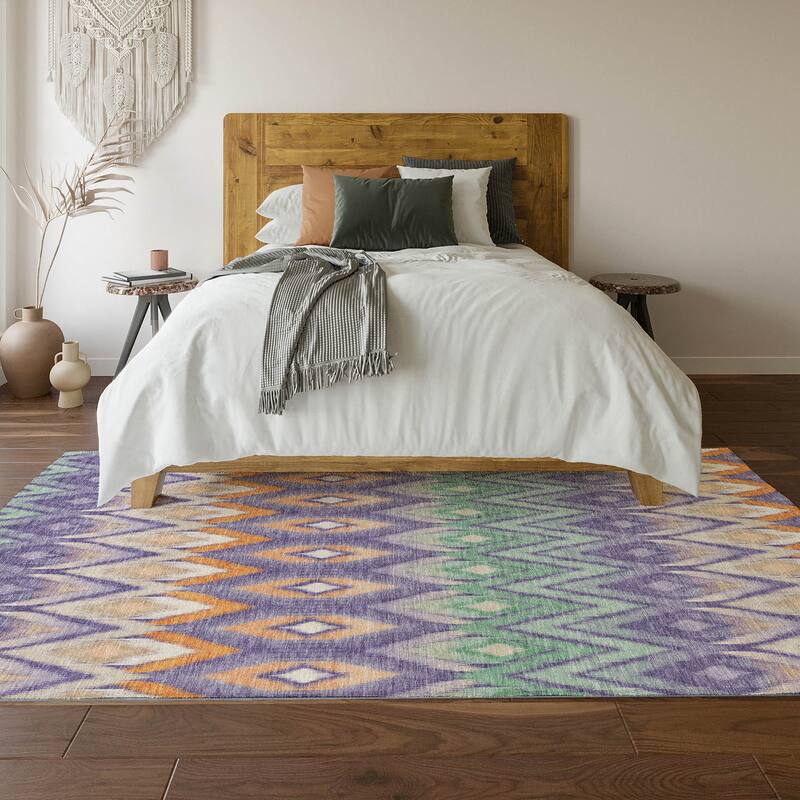 Premium Washable Super Soft Boho Womba Mayfield Rug