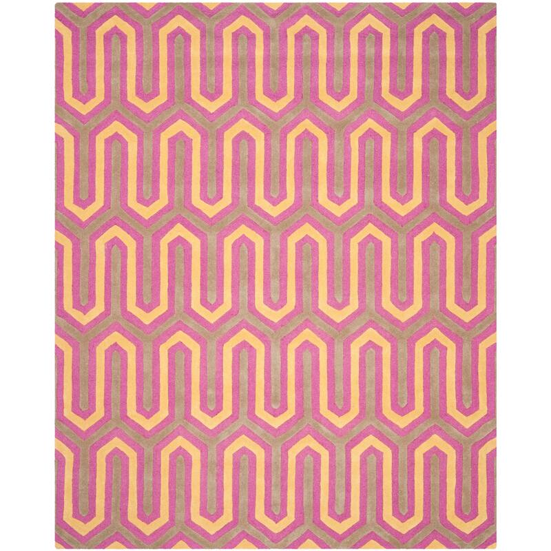 SAFAVIEH, Handmade Cambridge Faiza Modern Moroccan Wool Rug
