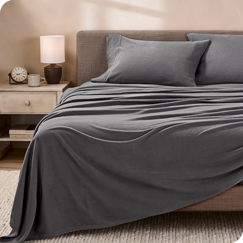 Bare Home Polar Fleece Deep Pocket Sheet Set