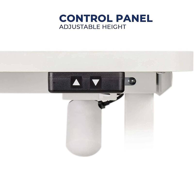 Height Adjustable Electric Standing Desk with Modern Design and Easy Assembly, Perfect for Home or Office Use