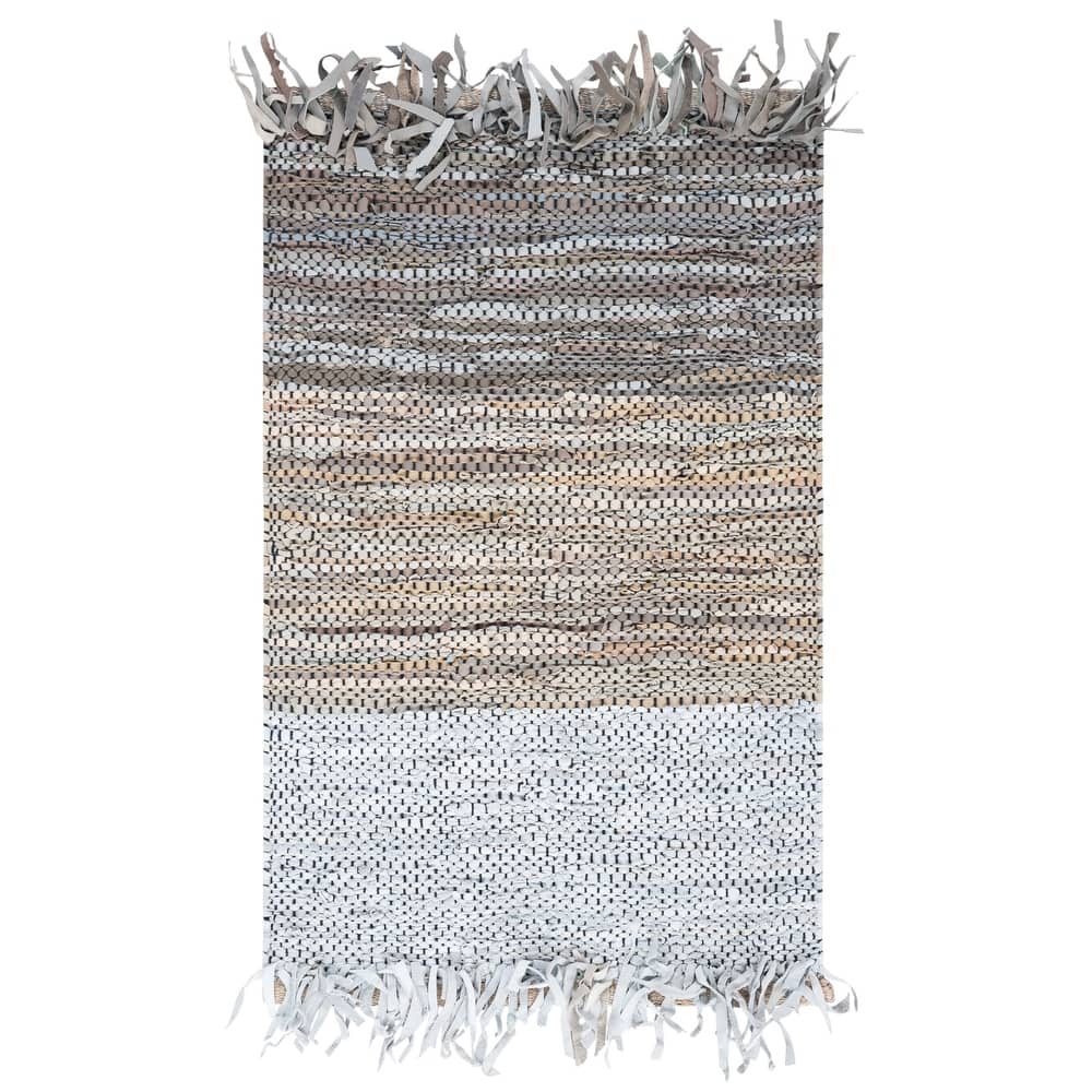 SAFAVIEH Handmade Vintage Leather Joell Modern & Contemporary Leather