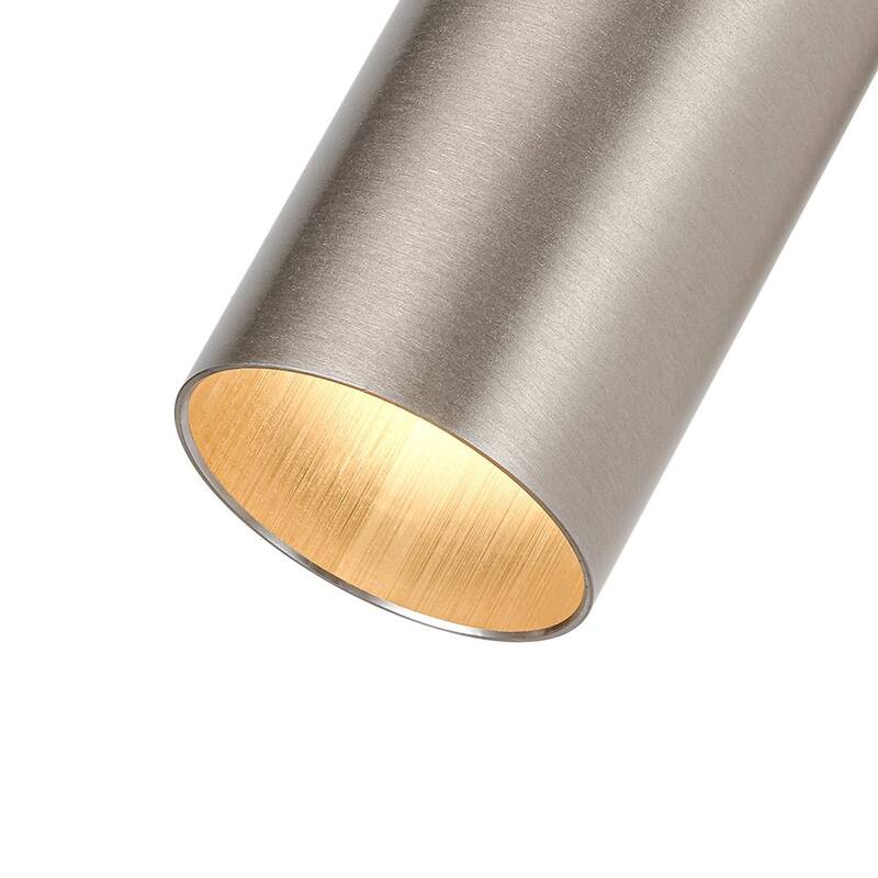 Modern Brass 1-Light Ceiling Spotlight - Adjustable