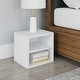 preview thumbnail 3 of 6, Way Basics Modular Connect Shelf Cube Cubby Storage Stackable Closet Organizer Display Shelf, White