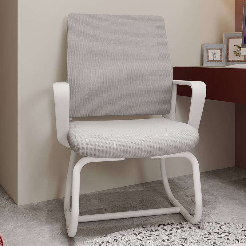 Minimalist Modern Office Chair - Metal Frame, Soft & Comfortable, Home & Office Use, Multiple Colors Available