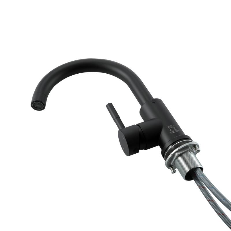 Indigo Home Single Hole Single Handle Bathroom Faucet