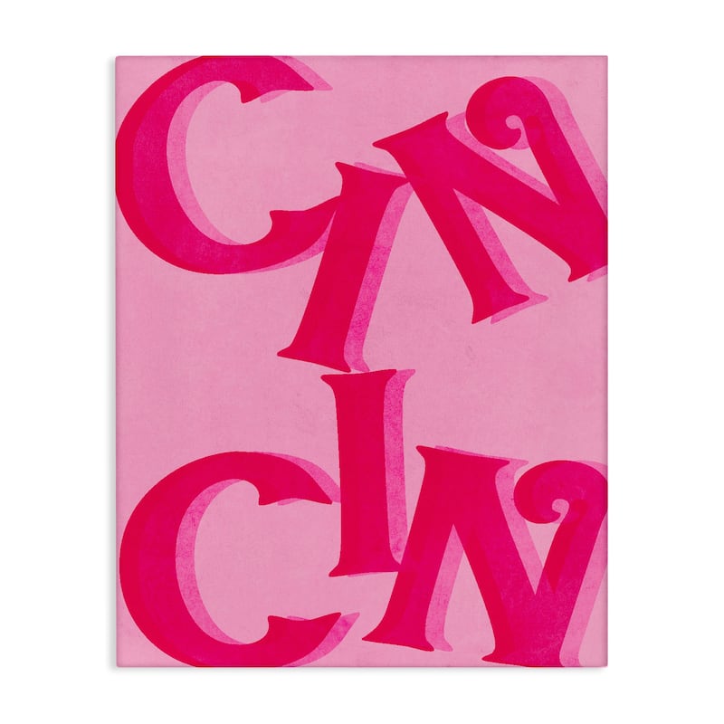 Stupell Celebration Cin Cin Cheers Canvas Wall Art Design By Lil' Rue - 30 x 40