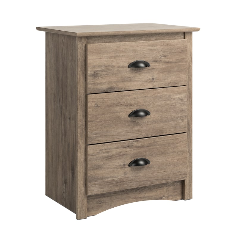 Prepac 3-Drawer Tall Nightstand