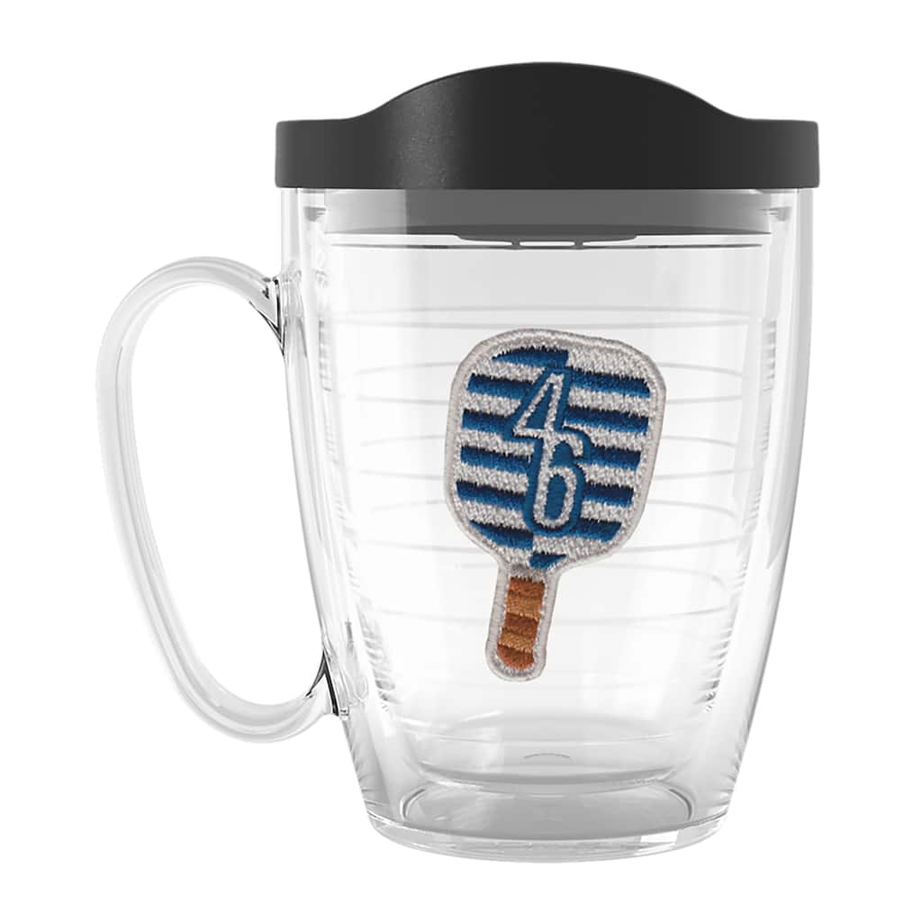 Tervis Pickleball Paddle 46 Made in USA Double Walled Insulated Travel Tumbler, Classic - 16oz Mug