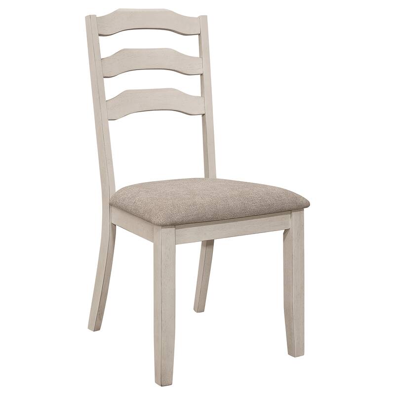 Ronnie Rustic Cream Rectangular Dining Table Set