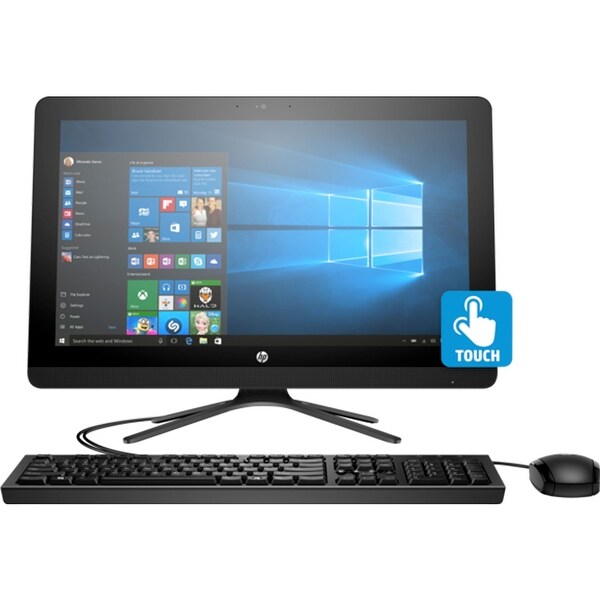 Refurbished - HP 22-B012 21.5" AIO Touch Desktop Intel Pentium J3710 1.6GHz 8GB 1TB Windows 10