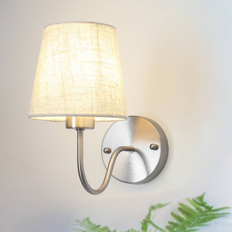 Modern Gold 2-Light Bathroom Vanity Lights, Classic Dimmable Bath Sconce Wall Light - 10.04'' H X 10.78'' W
