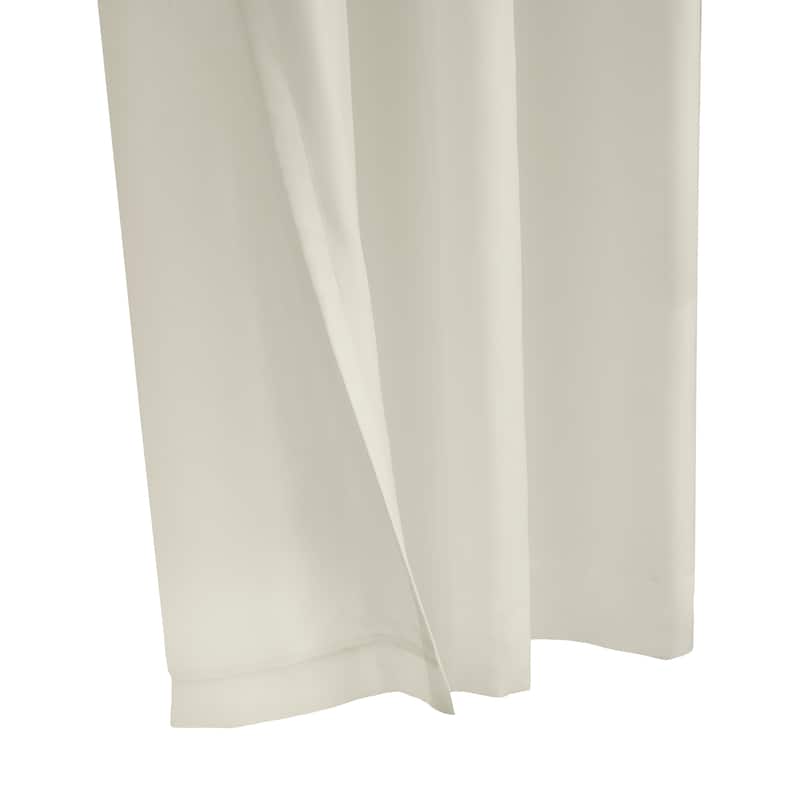 ThermaVoile Rhapsody Lined Grommet Extra Wide Width Single Curtain Panel