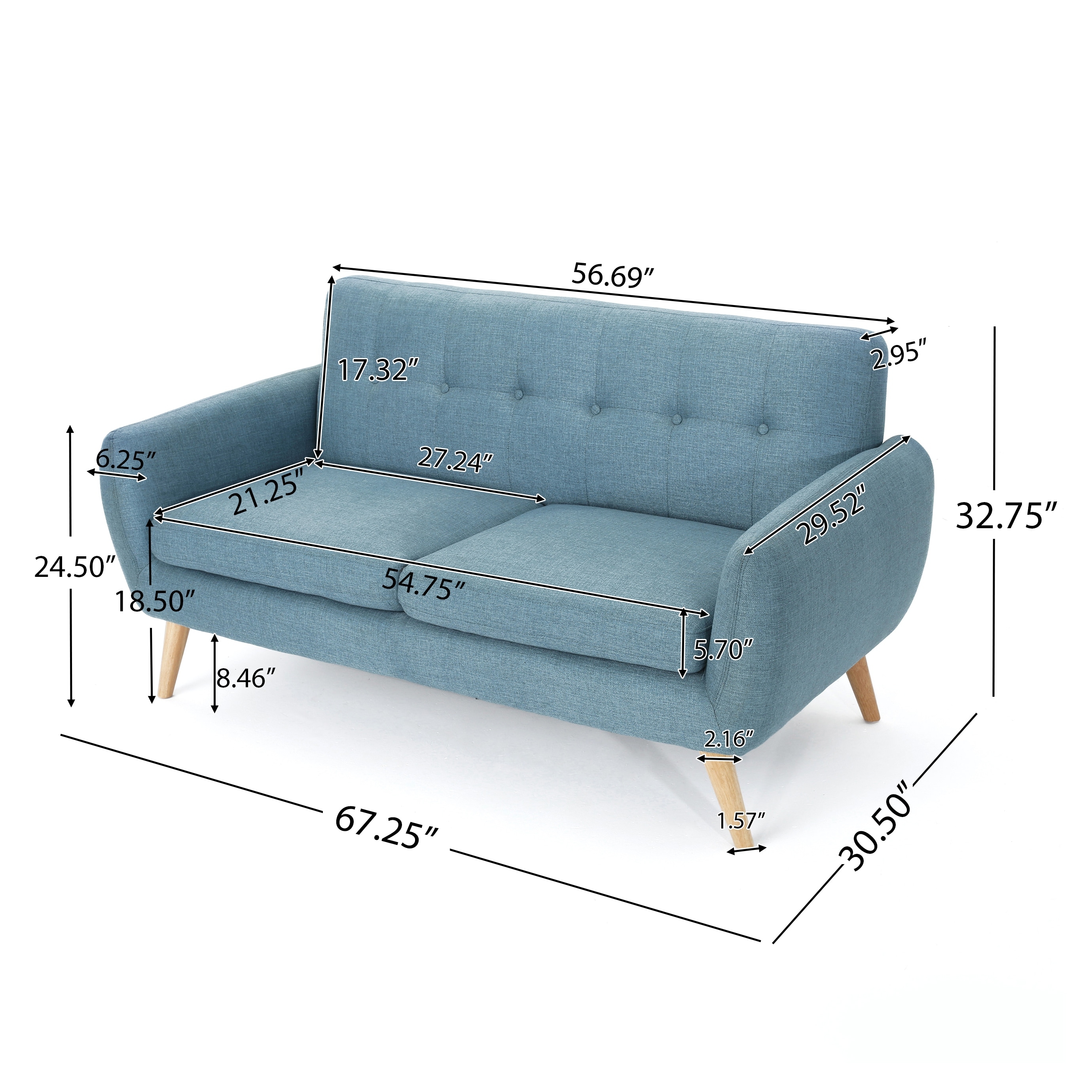 Christopher knight store josephine sofa