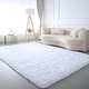 preview thumbnail 1 of 126, Large Shaggy Home Decor Carpets Fluffy Area Rugs for Living Room Bedroom White - 6'x9' - Rectangle