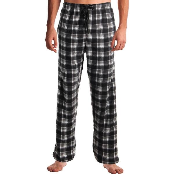 Shop Rugged Frontier Men S Fleece Plaid Casual Sleepwear Lounge Pants Overstock 29159789